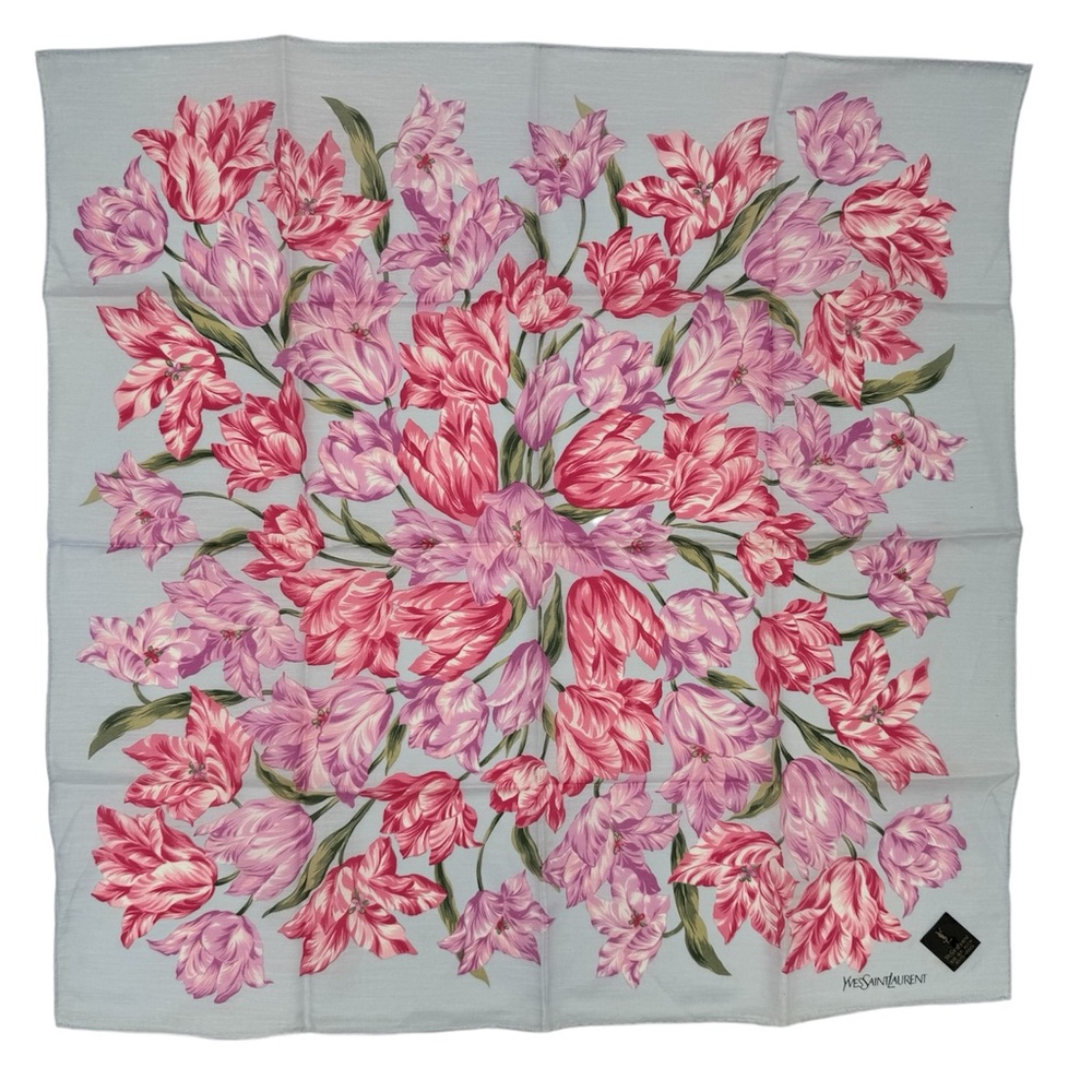 Yves Saint Laurent Cotton Scarf